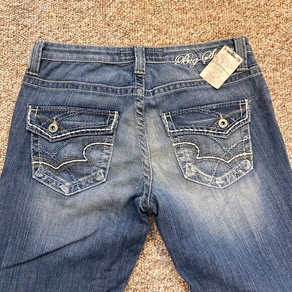 NWT Big Star Jeans Maddie Mid Rise Boot Sz 32R - Picture 3 of 11